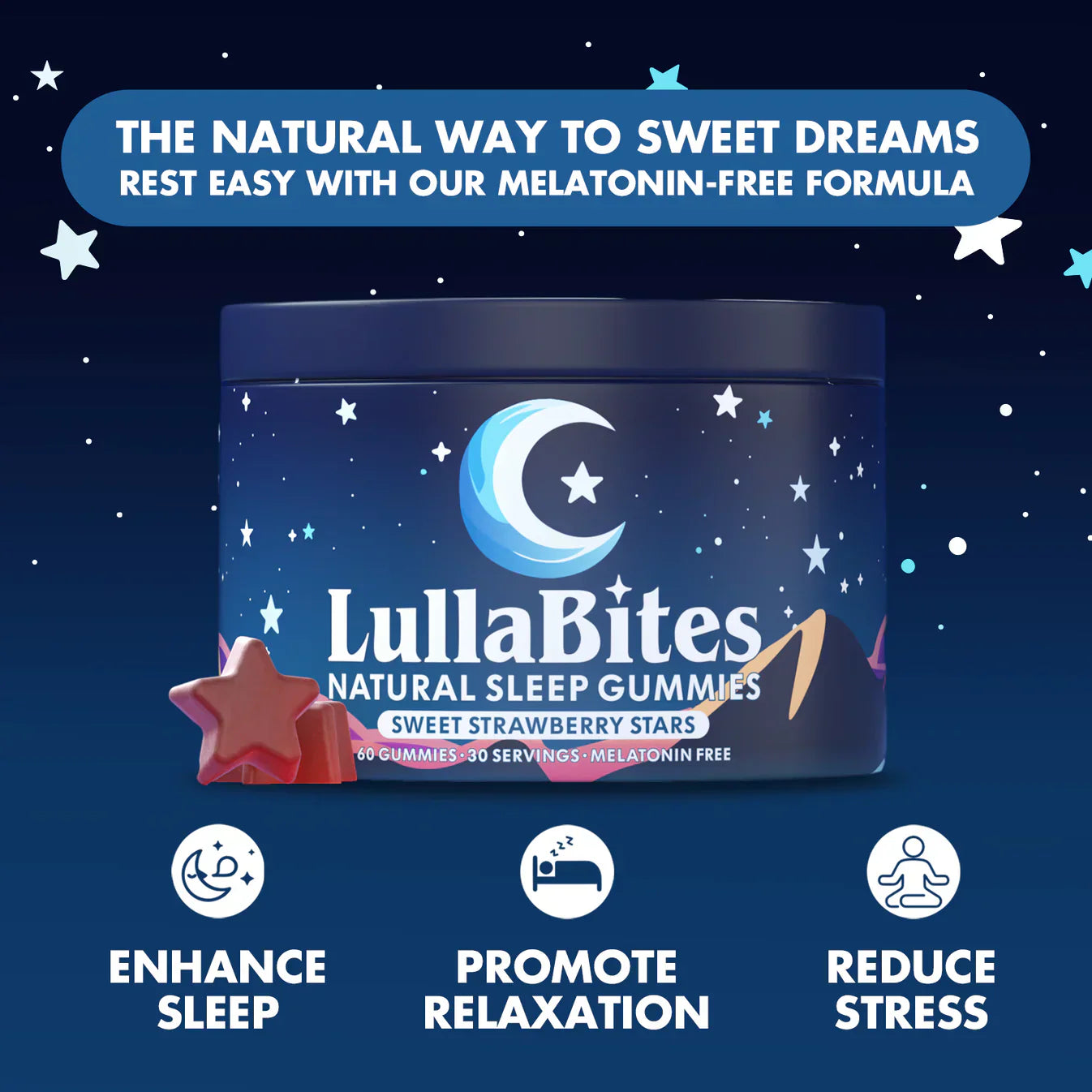 WellnessCave™ Sleep Gummies Lullabites