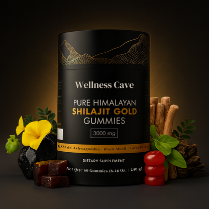 Wellness Cave™ - Pure Himalayan Shilajit Gold Gummies
