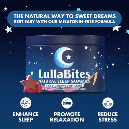 WellnessCave™  Sleep Gummies Lullabites