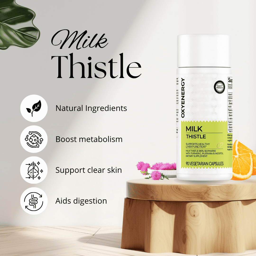 Detox Your Liver, Unlock Your Best Self With Wellness Cave™ Milk Thistle