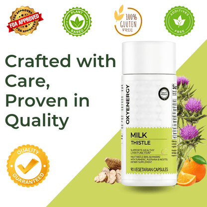 Detox Your Liver, Unlock Your Best Self With Wellness Cave™ Milk Thistle