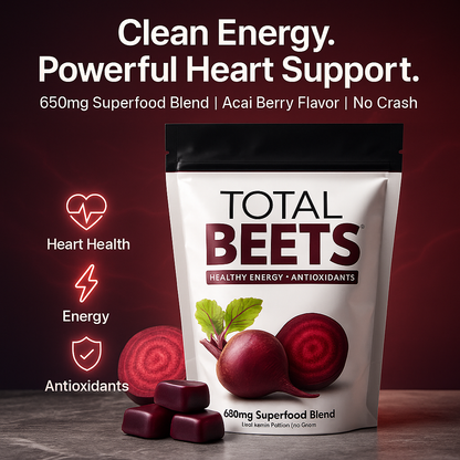 WellnessCave™ Total Beets – Clean Energy + Heart Support